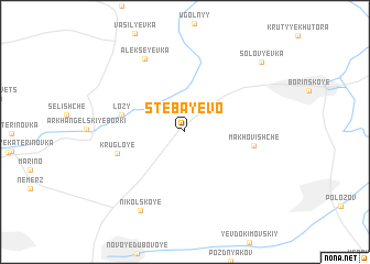 map of Stebayevo