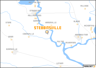 map of Stebbinsville