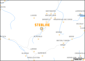 map of Stebline