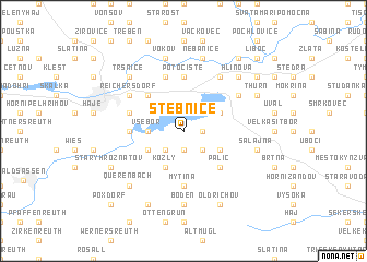 map of Stebnice