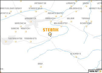 map of Stebnik