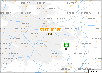 map of Stechford