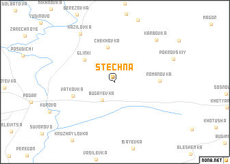 map of Stechna