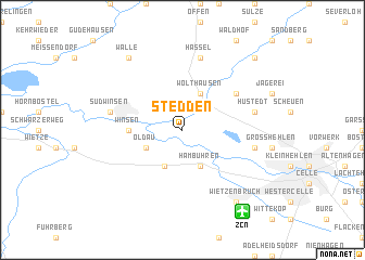 map of Stedden