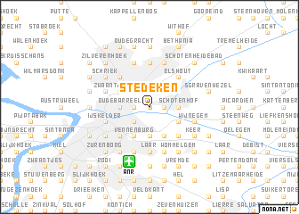 map of Stedeken