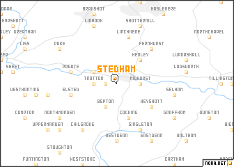 map of Stedham