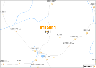 map of Stedman