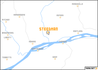 map of Steedman