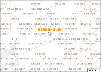 map of Steeghoven