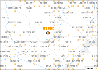 map of Steeg