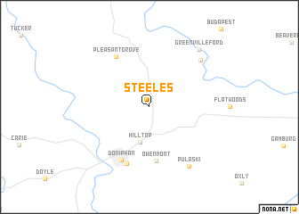 map of Steeles