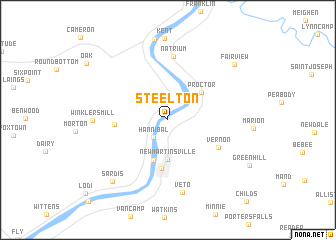 map of Steelton