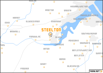 map of Steelton