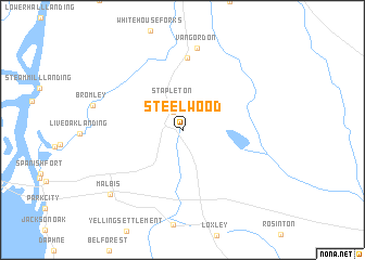 map of Steelwood