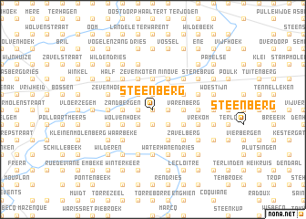 map of Steenberg