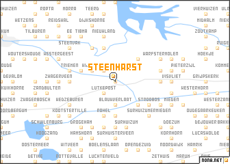 map of Steenharst