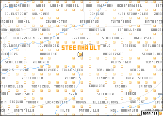 map of Steenhault