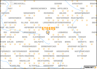 map of Steens