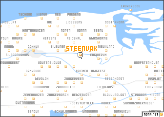 map of Steenvak