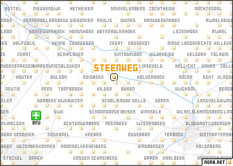 map of Steenweg