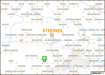 map of Steenweg