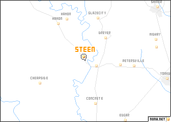 map of Steen