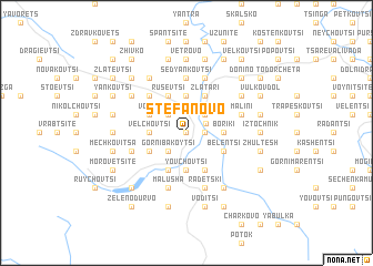 map of Stefanovo