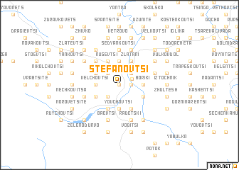 map of Stefanovtsi