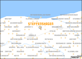 map of Steffenshagen