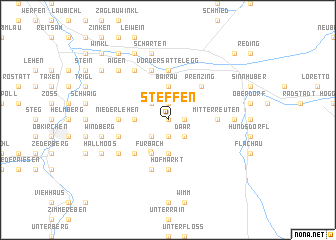 map of Steffen