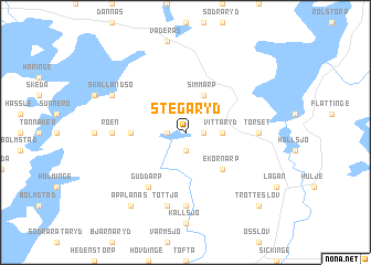 map of Stegaryd