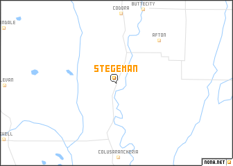 map of Stegeman