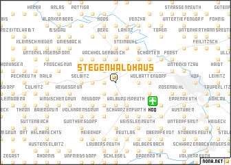 map of Stegenwaldhaus