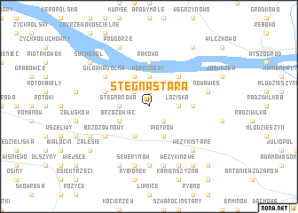 map of Stegna Stara