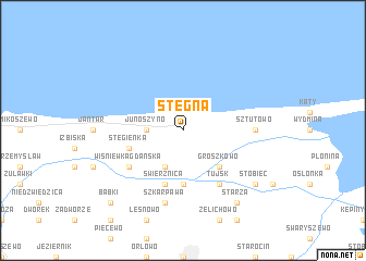 map of Stegna