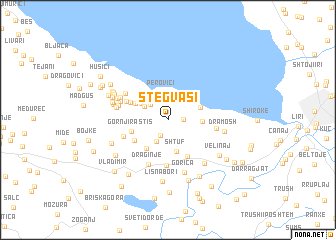 map of Stegvaši