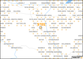 map of Steg