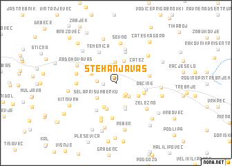 map of Stehanja Vas