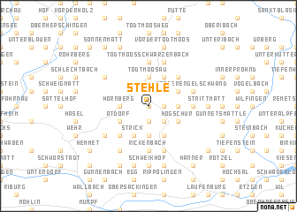 map of Stehle