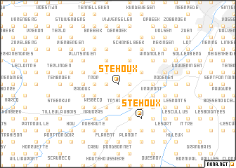 map of Stéhoux