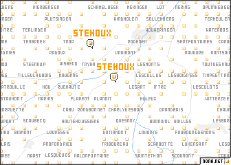 map of Stéhoux