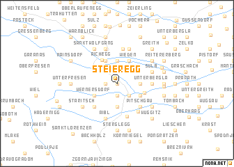 map of Steieregg