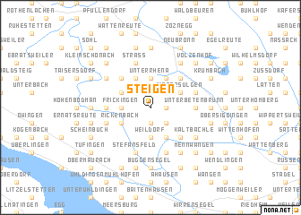 map of Steigen