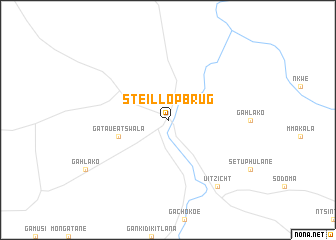 map of Steillopbrug
