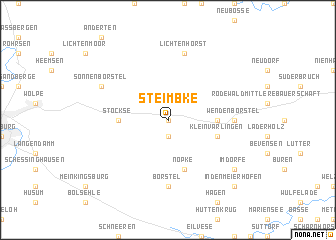 map of Steimbke