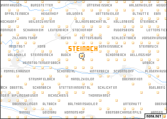 map of Steinach