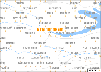 map of Stein am Rhein