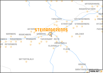 map of Stein an der Enns