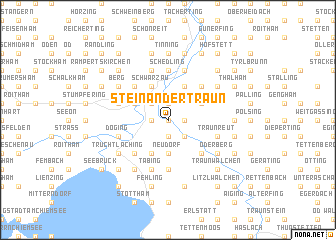 map of Stein an der Traun