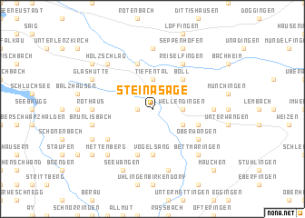 map of Steinasäge